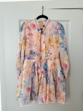 Elegant floral dress